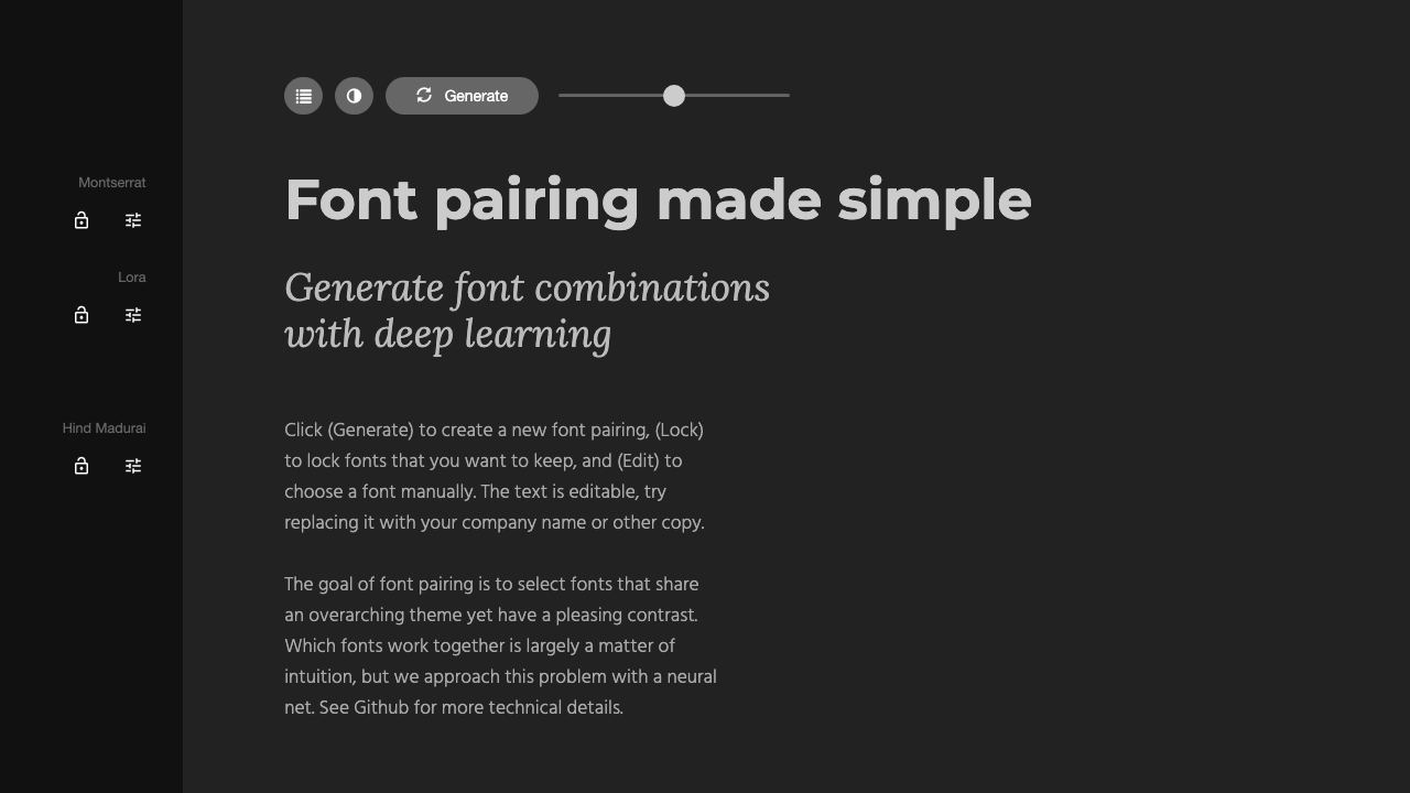 Fontjoy 网站截图