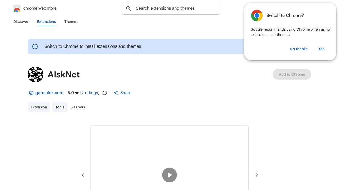 AIskNet 网站截图