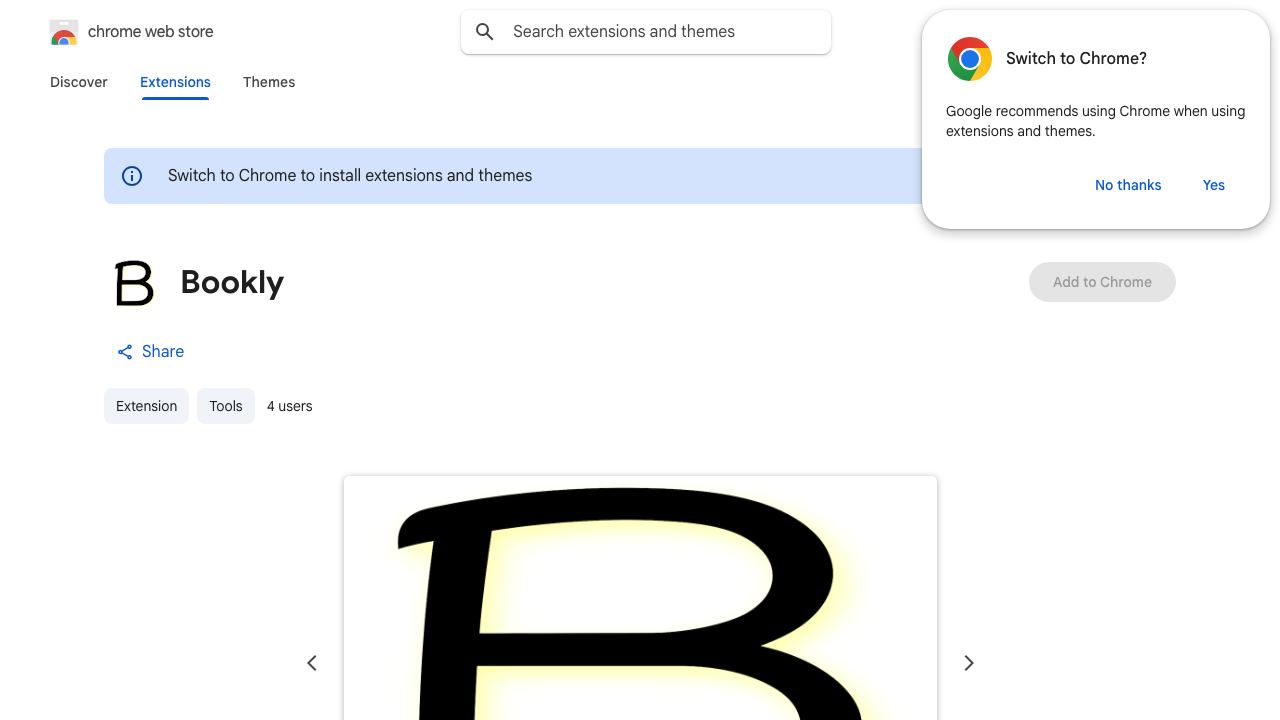Bookly 网站截图