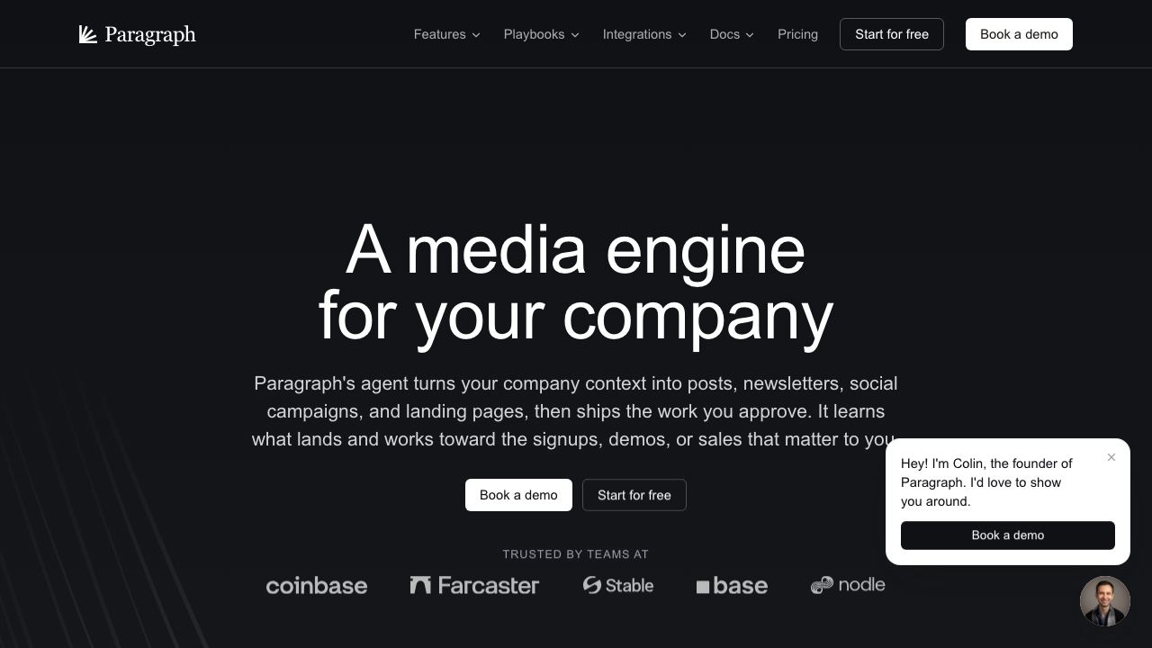 Paragraph 网站截图