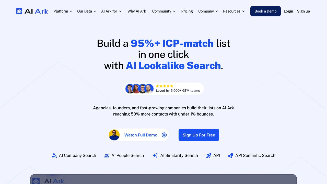 AI Ark 网站截图