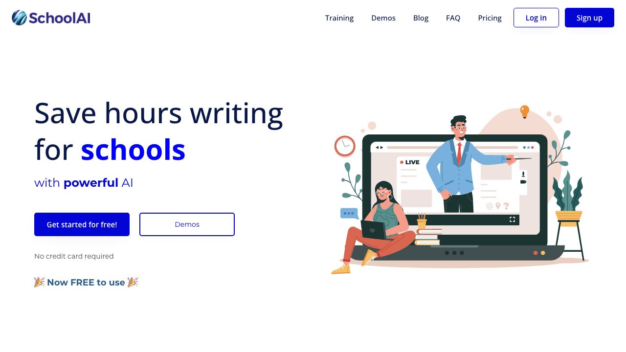 SchoolAI website screenshot