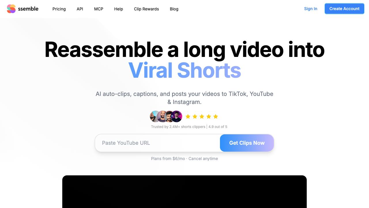Ssemble 网站截图