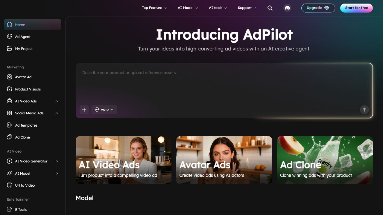 Videflow.ai 网站截图