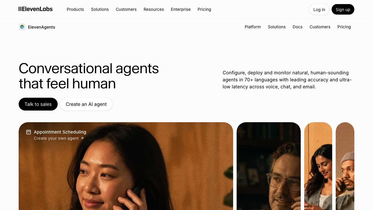11.ai 网站截图