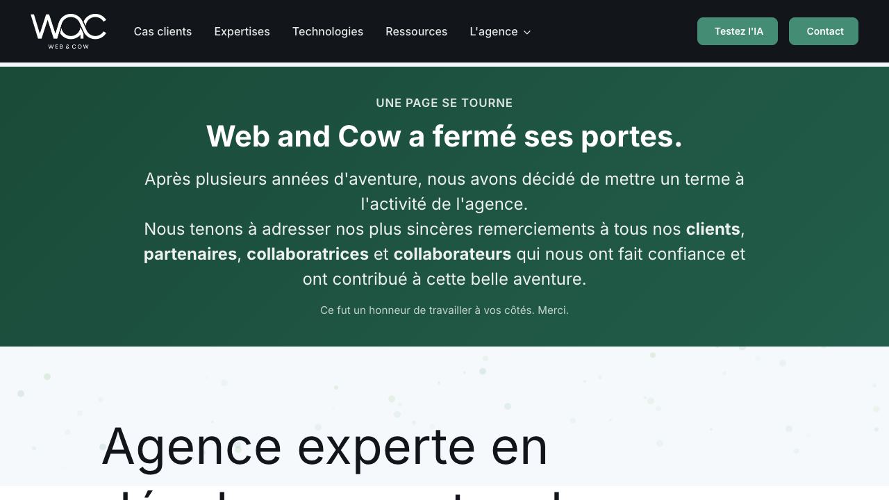webandcow.com 网站截图