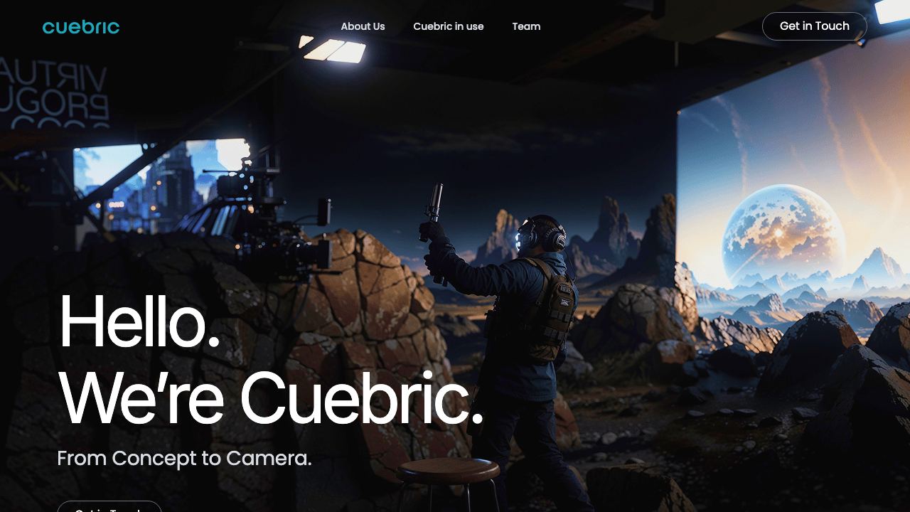 Cuebric 网站截图