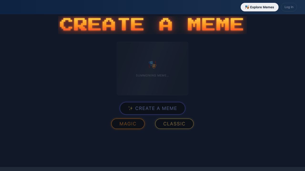 Create a Meme 网站截图