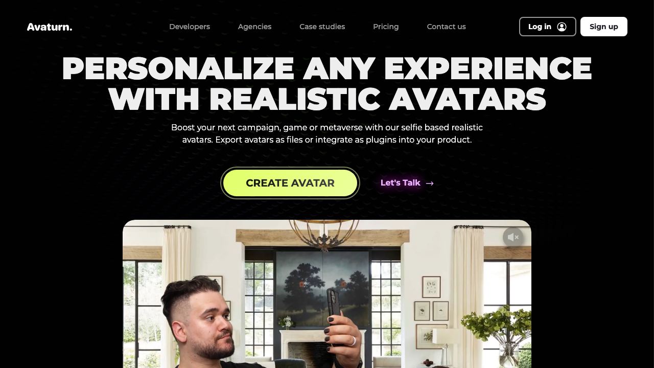 Avaturn website screenshot