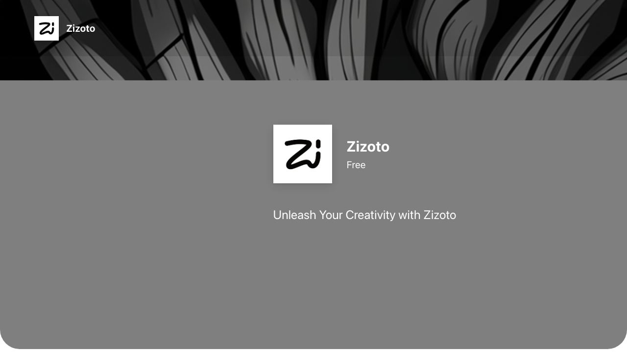 Zizoto 网站截图