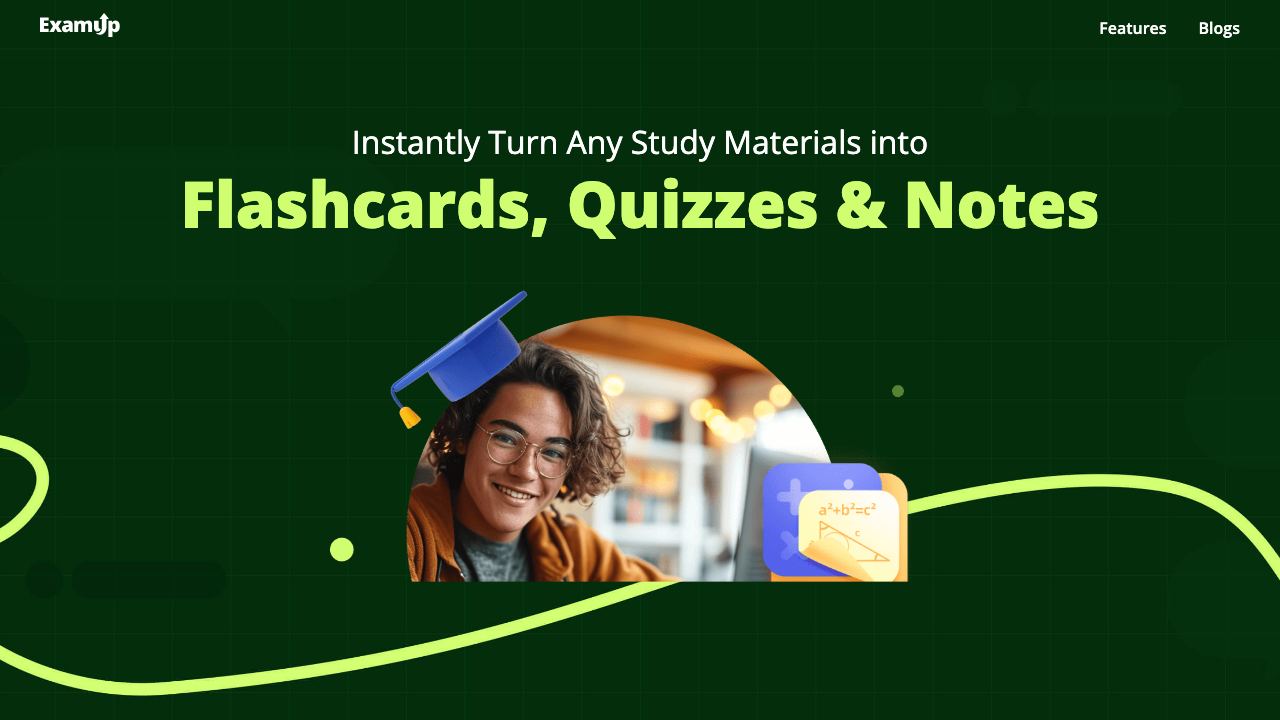 ExamUp.com website screenshot
