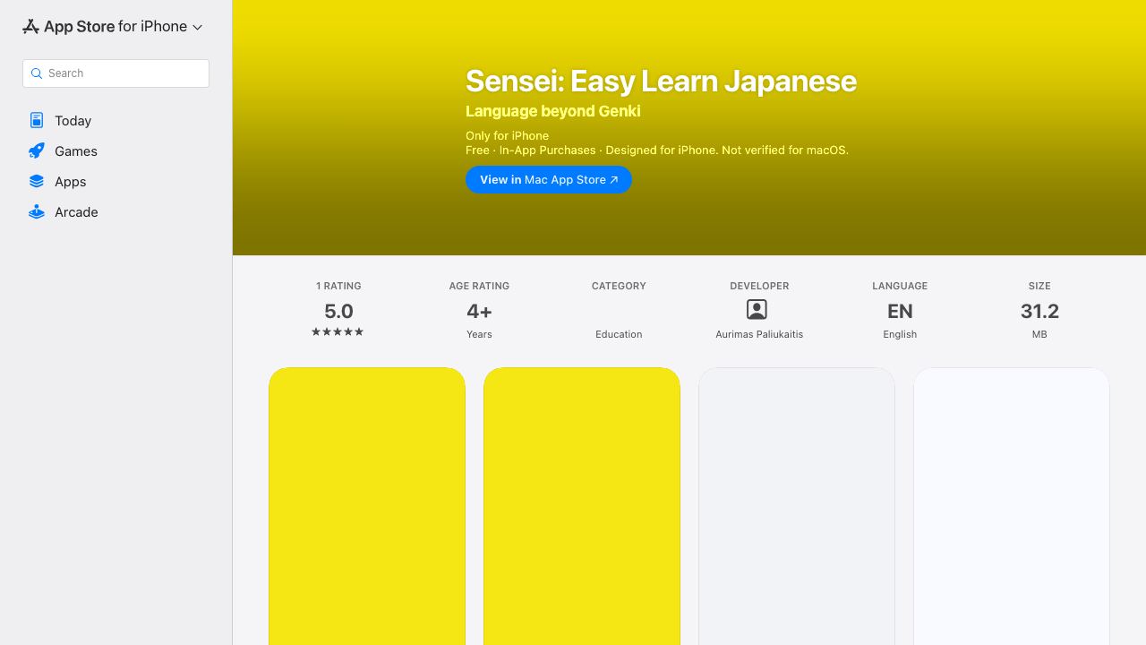 Shiba Sensei: Learn Japanese with AI website screenshot