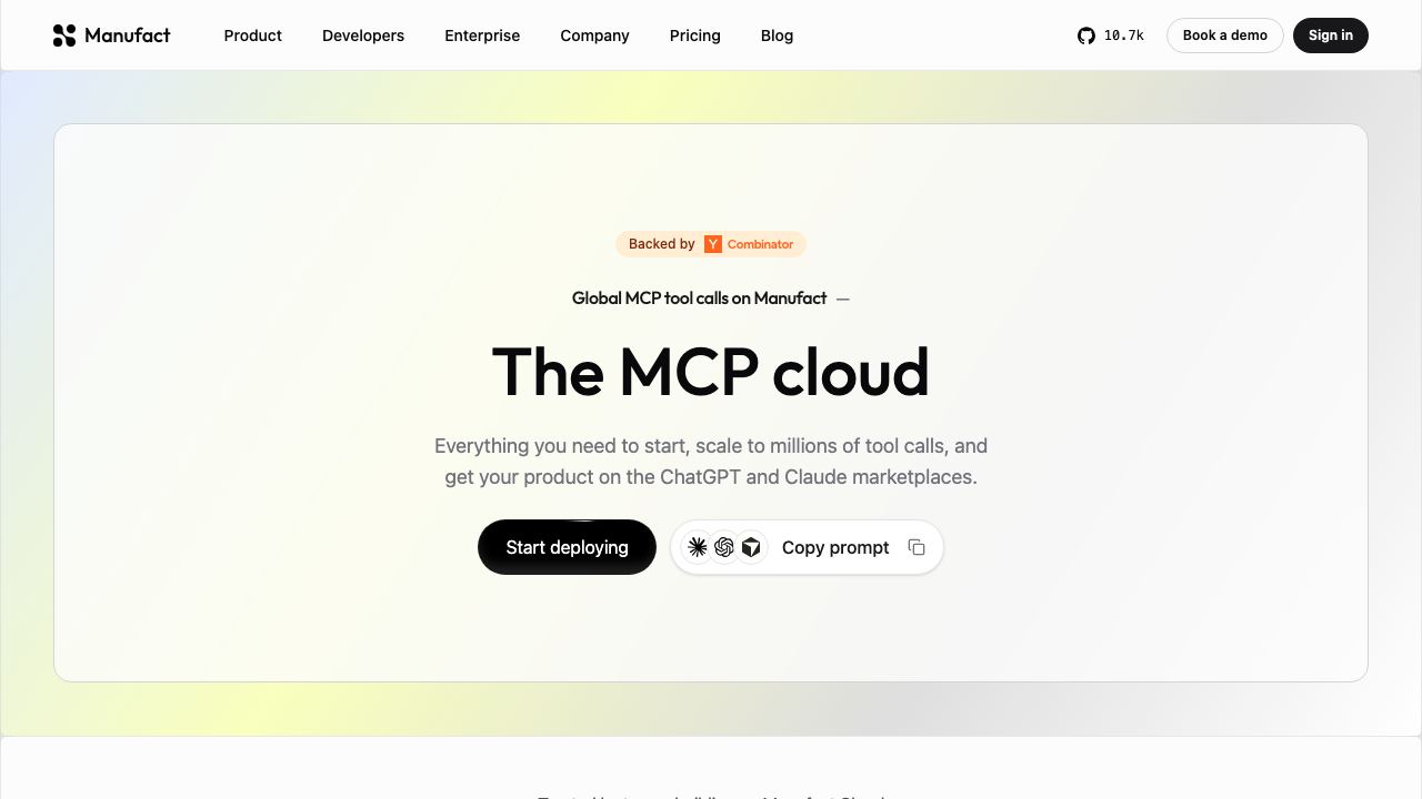 mcp-use website screenshot