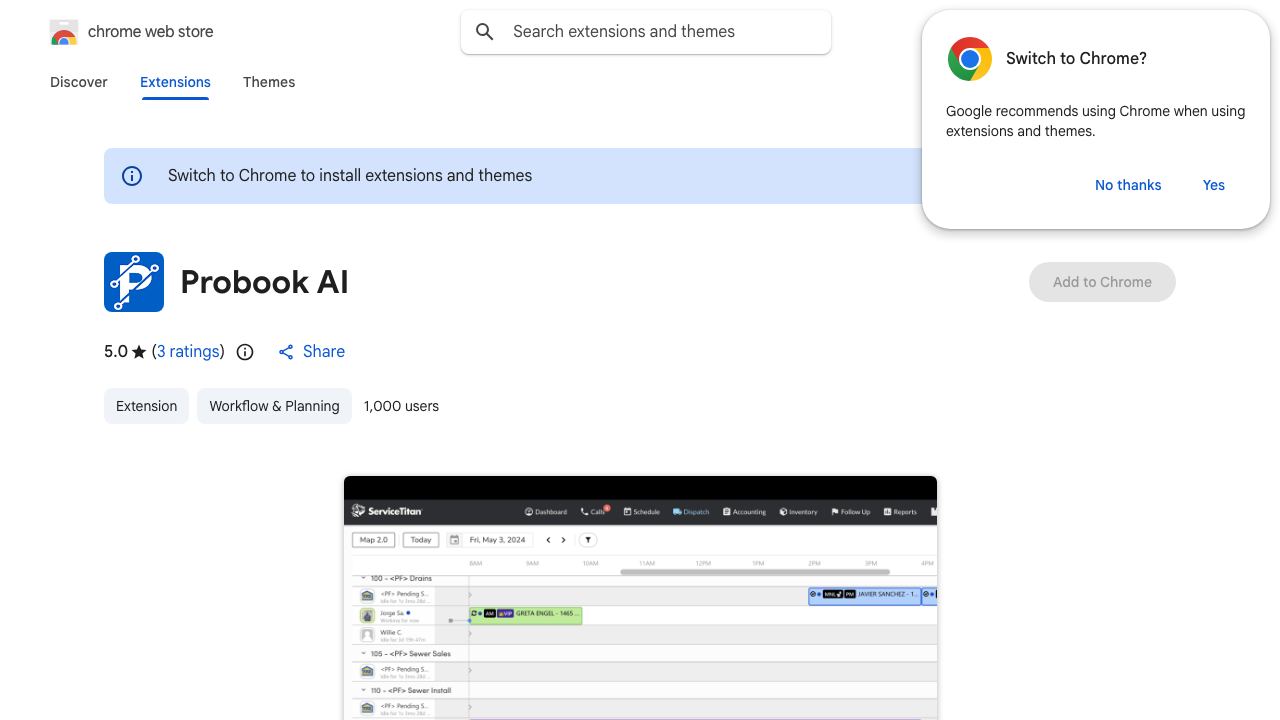 Probook AI 网站截图