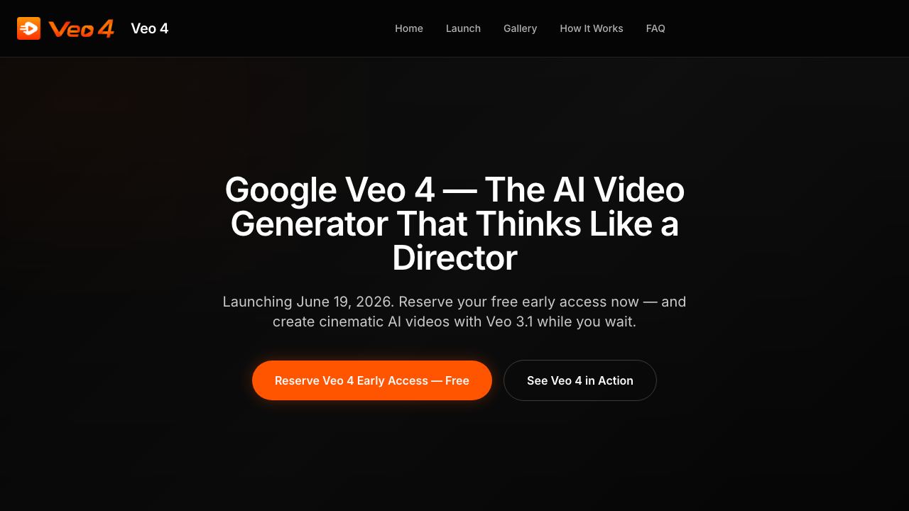 veo4 网站截图