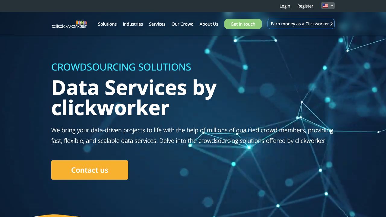 clickworker 网站截图