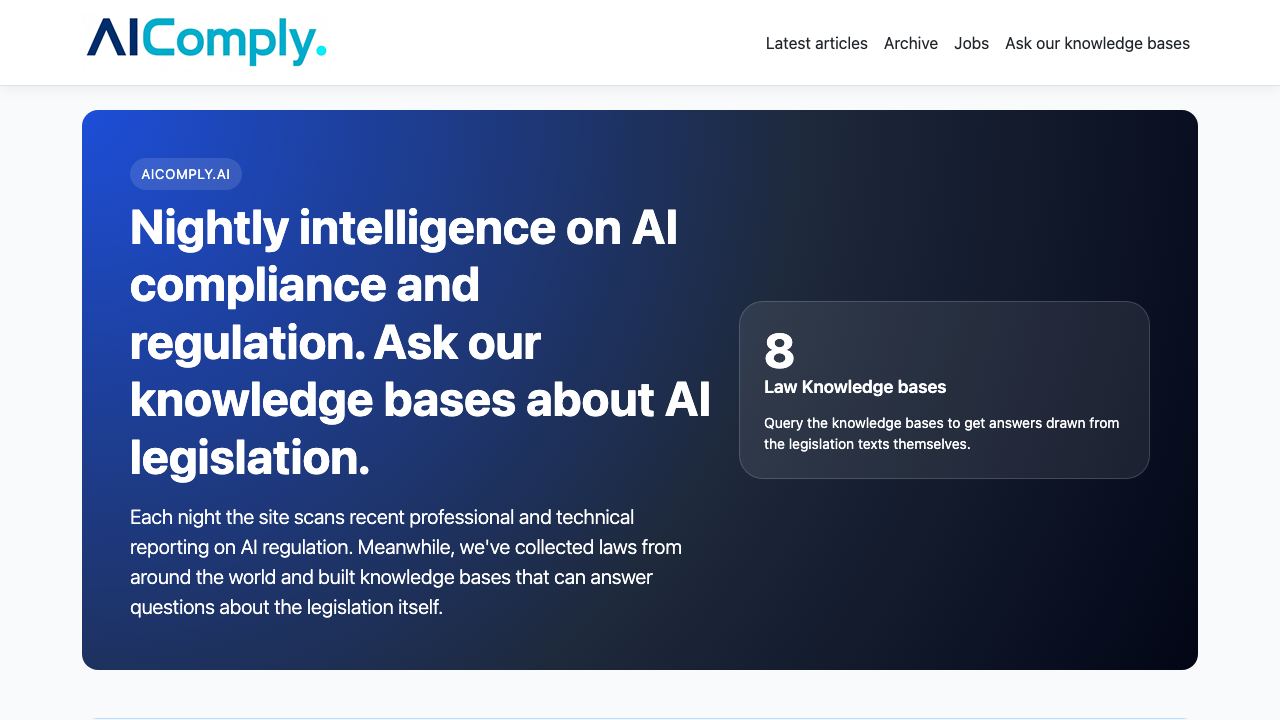 The AI Audit Bot 网站截图