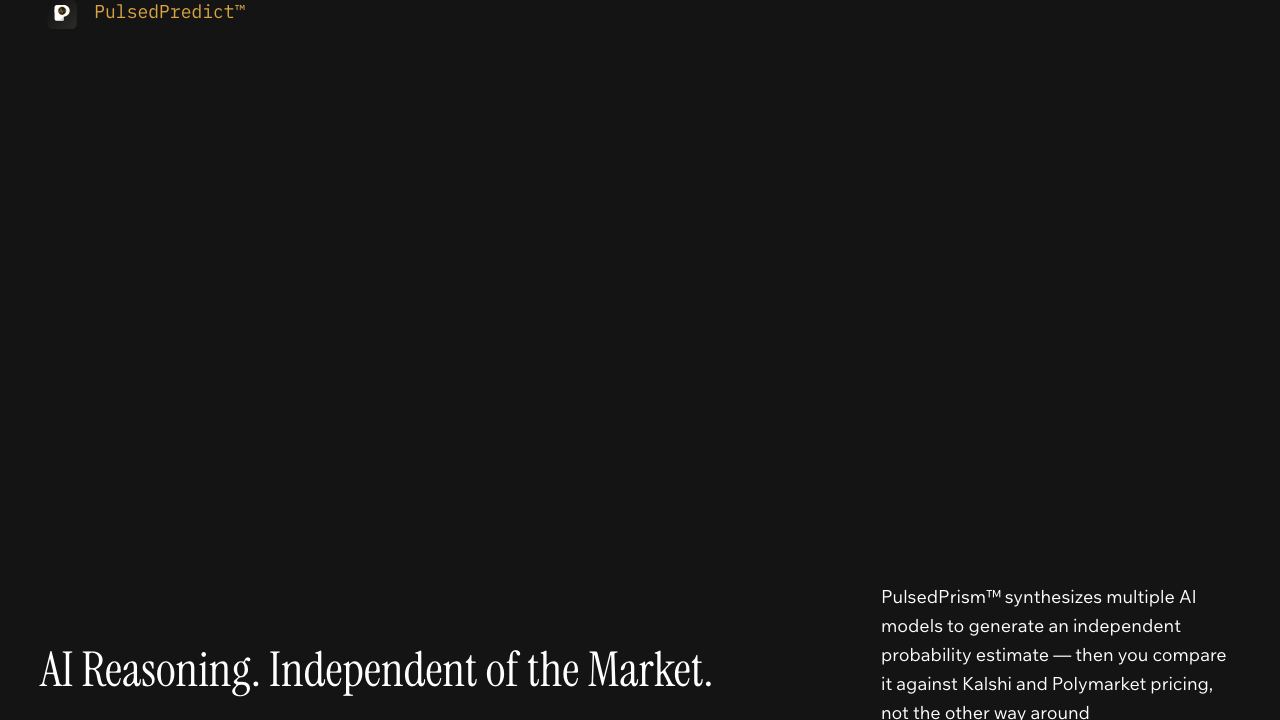 Pulsed website screenshot