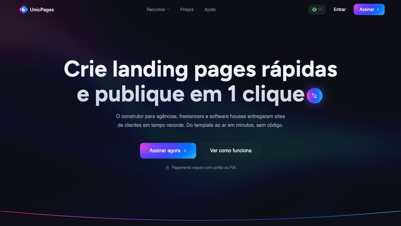 UnicPages 网站截图