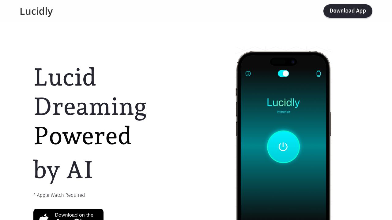 Lucidly 网站截图