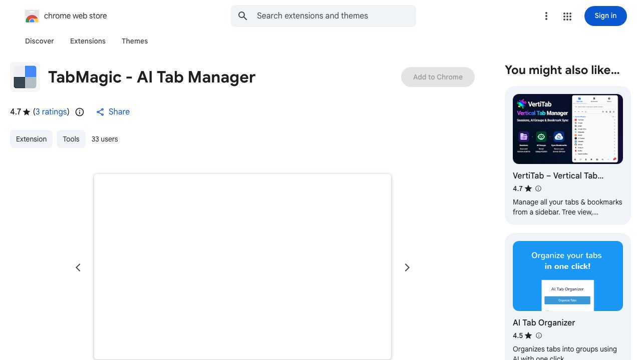 TabMagic 网站截图
