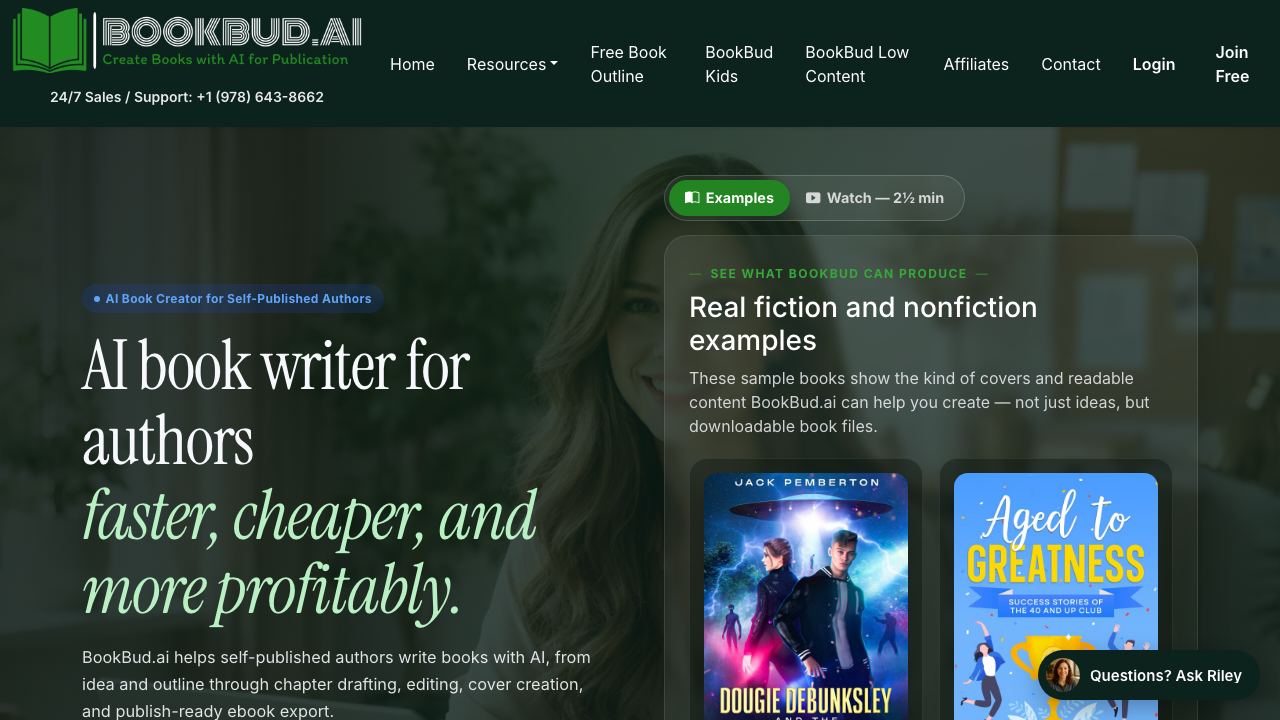 BookBud.ai 网站截图