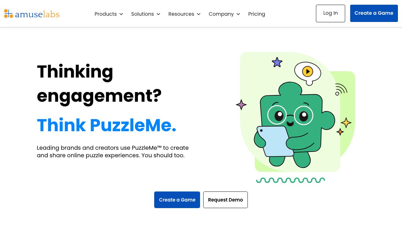 Amuse Labs 网站截图
