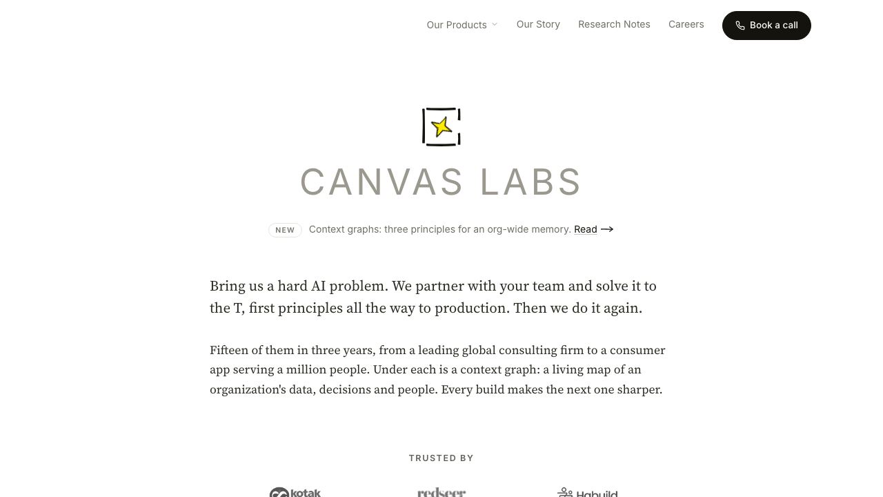 Canvas AI Builder's Program 网站截图