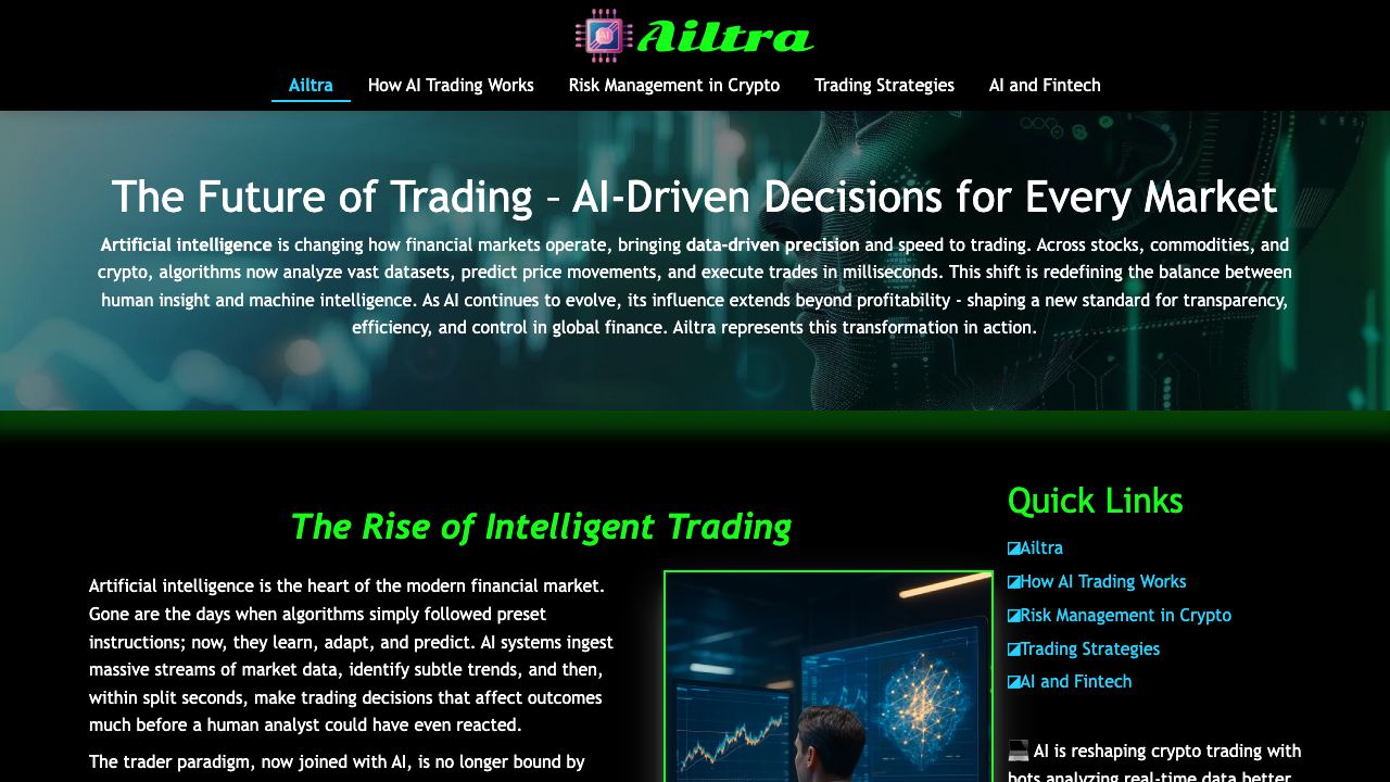 ailtra.ai 网站截图
