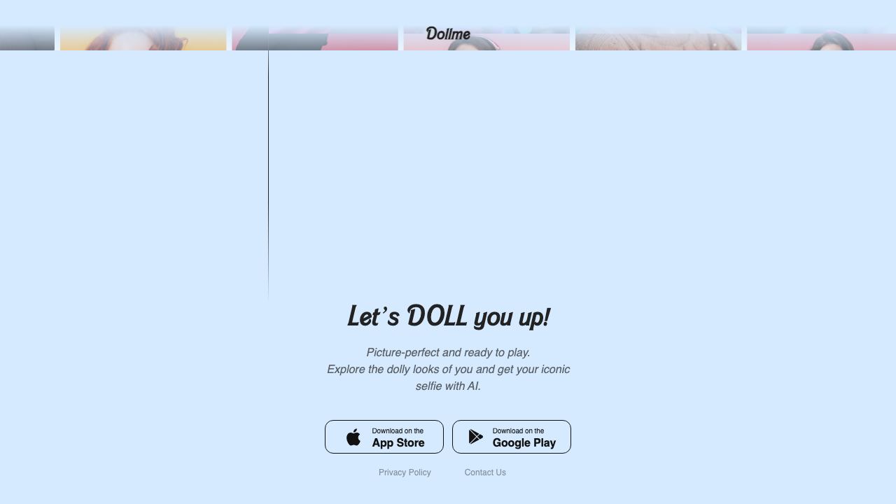 DollMe 网站截图