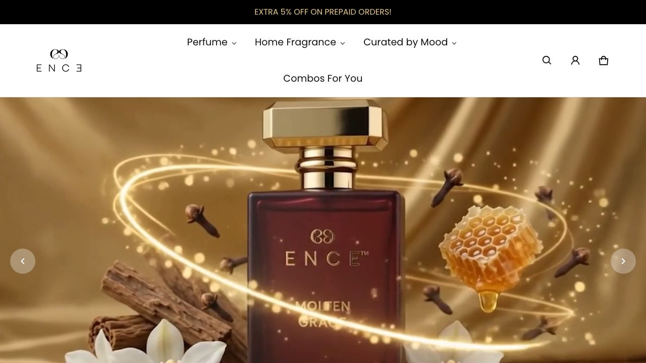 Ence 网站截图