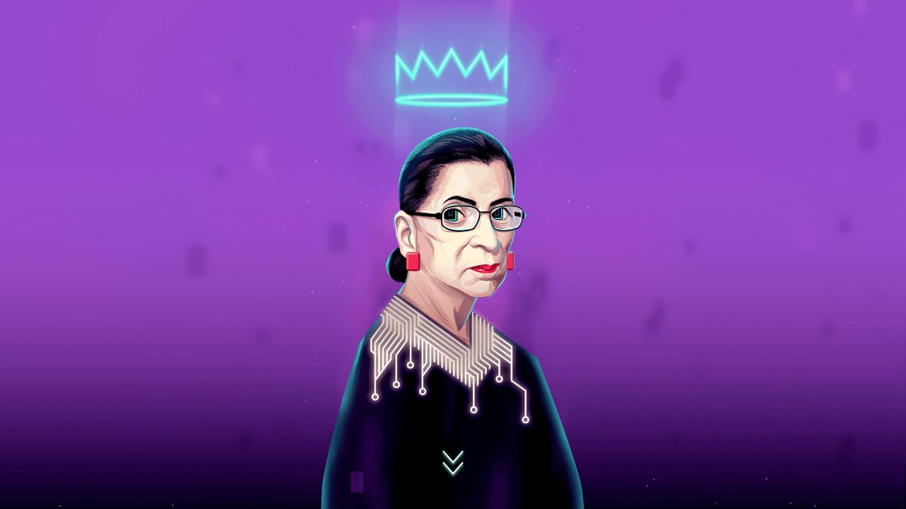 Ask RBG 网站截图