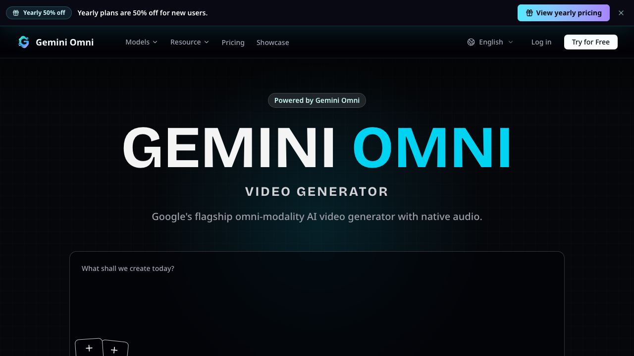 Gemini Omni Video -2 网站截图