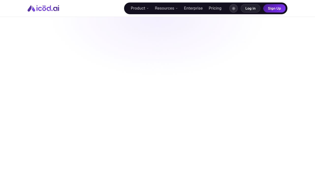 icōd.ai 网站截图