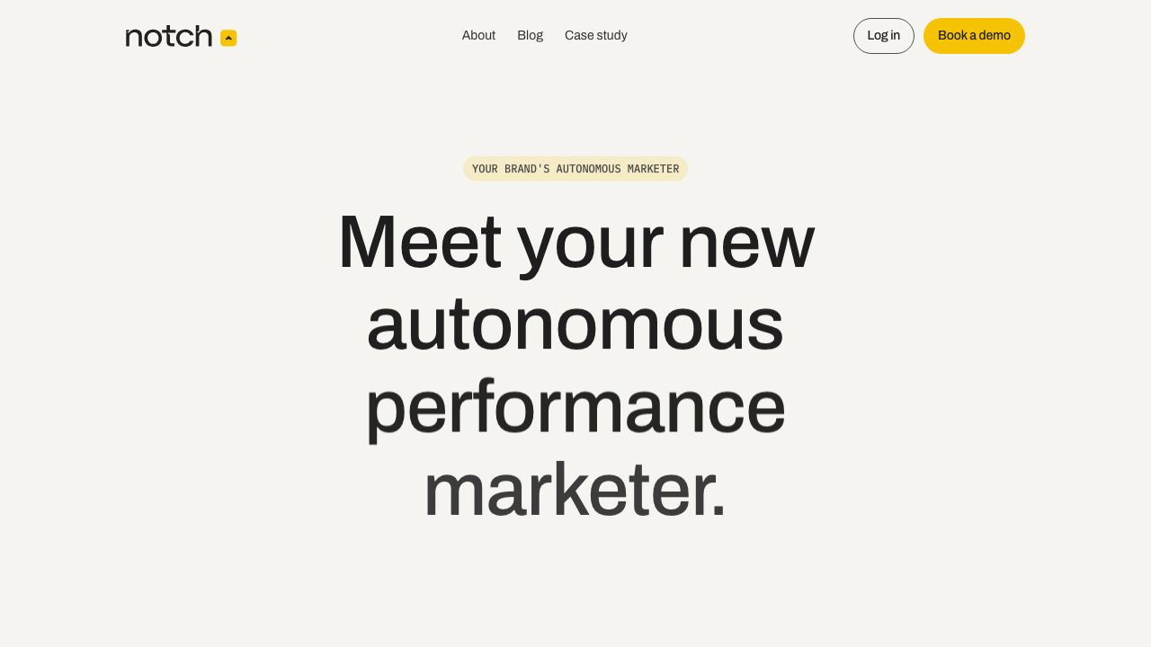 Notch website screenshot