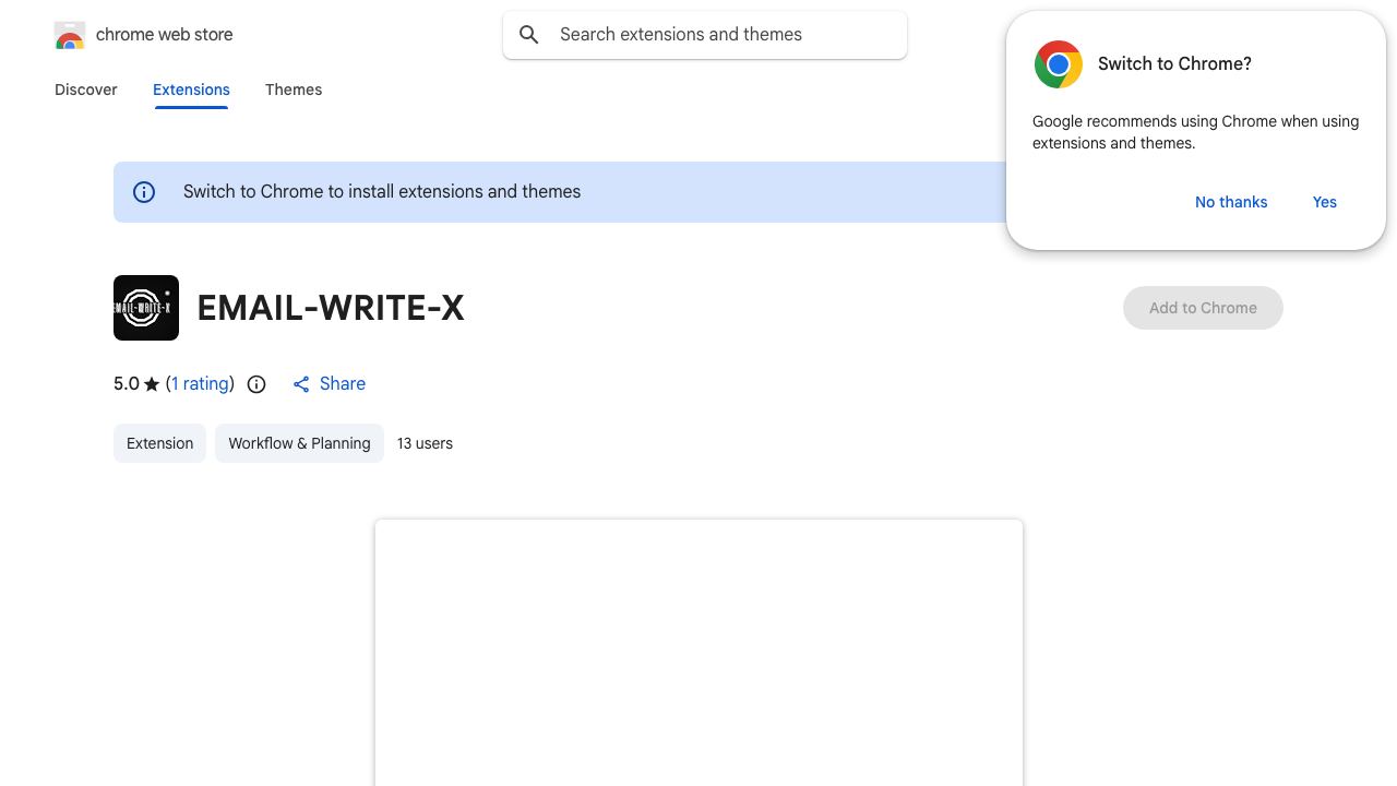 EMAIL-WRITE-X 网站截图