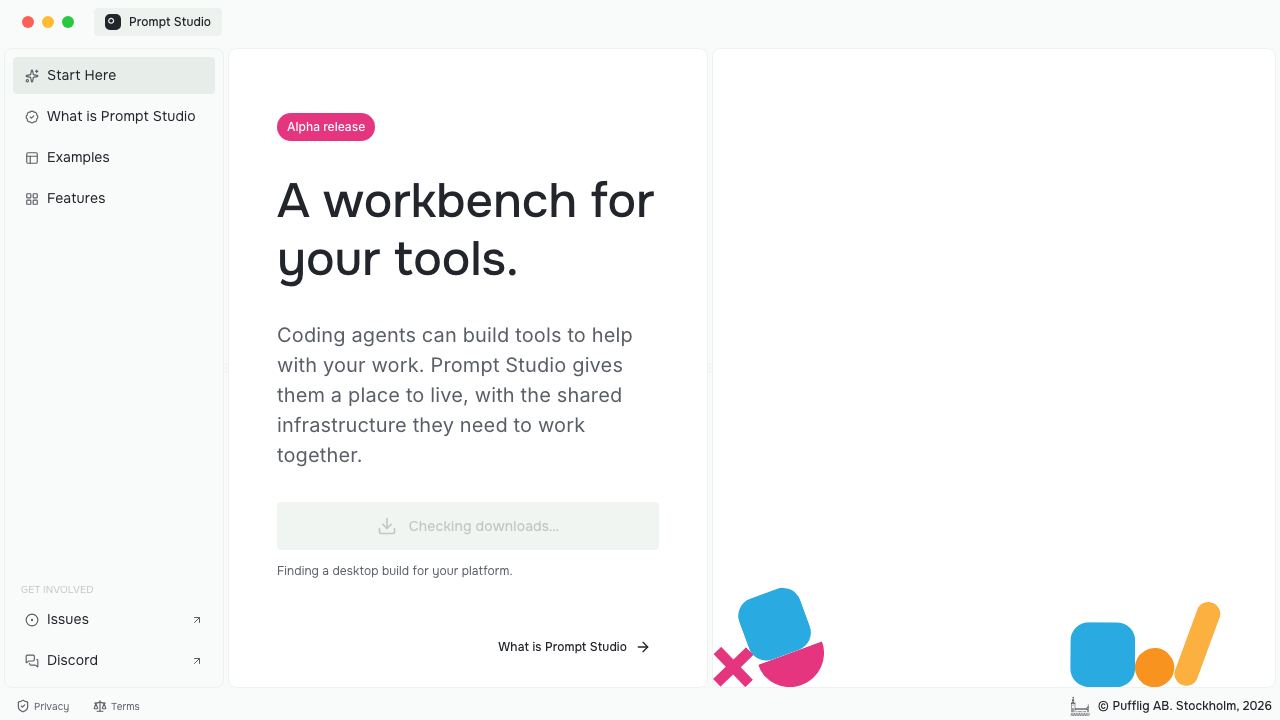 Prompt Studio website screenshot