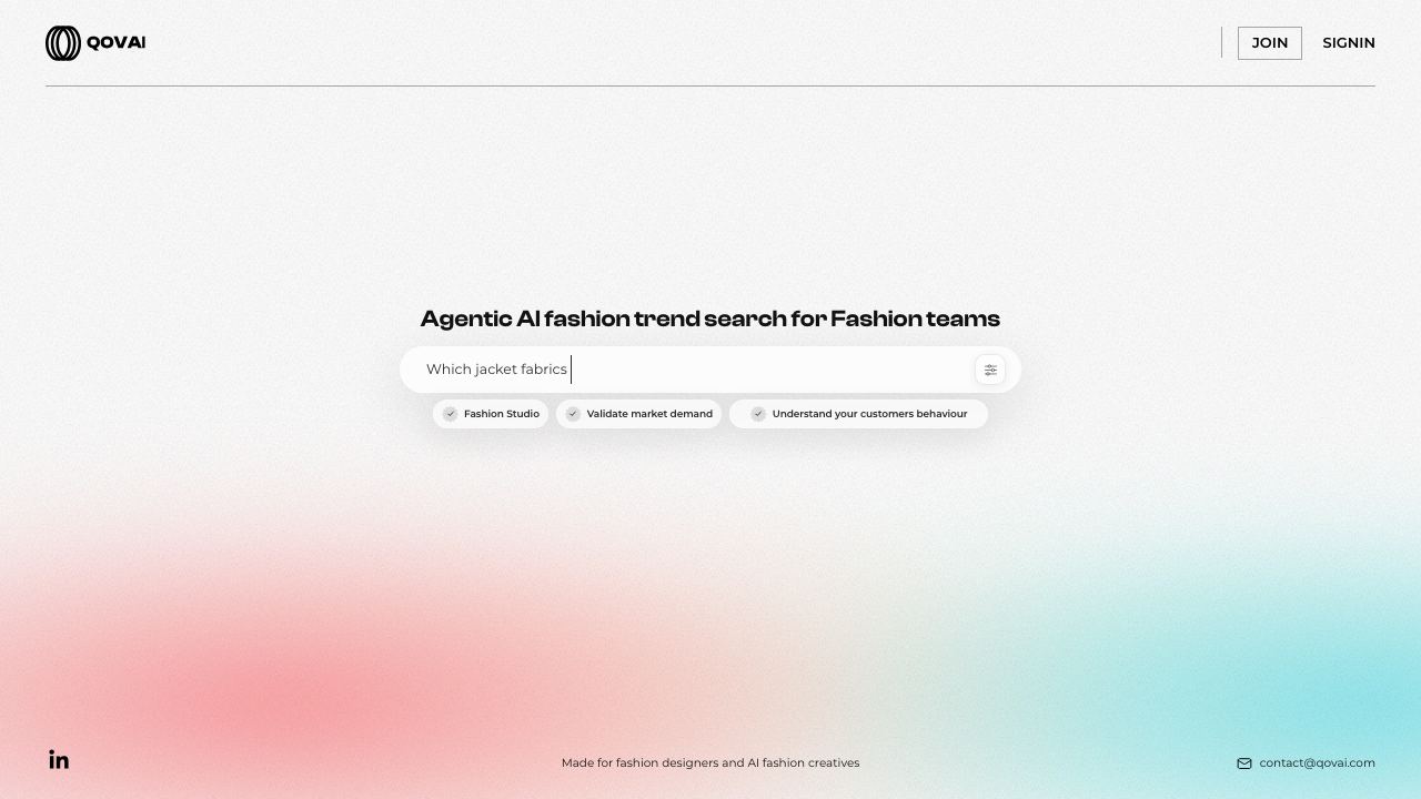 Qovai 网站截图
