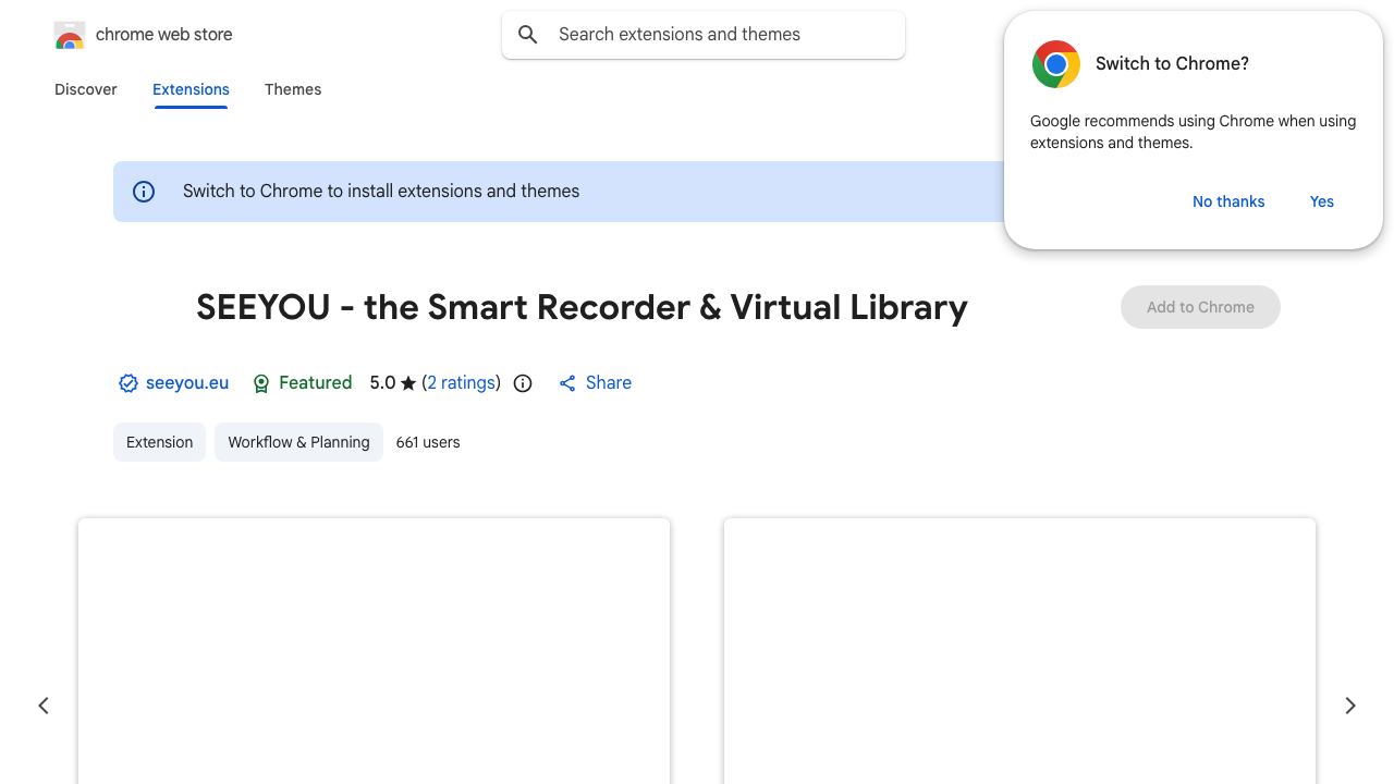 SEEYOU - the Smart Recorder & Virtual Library 网站截图