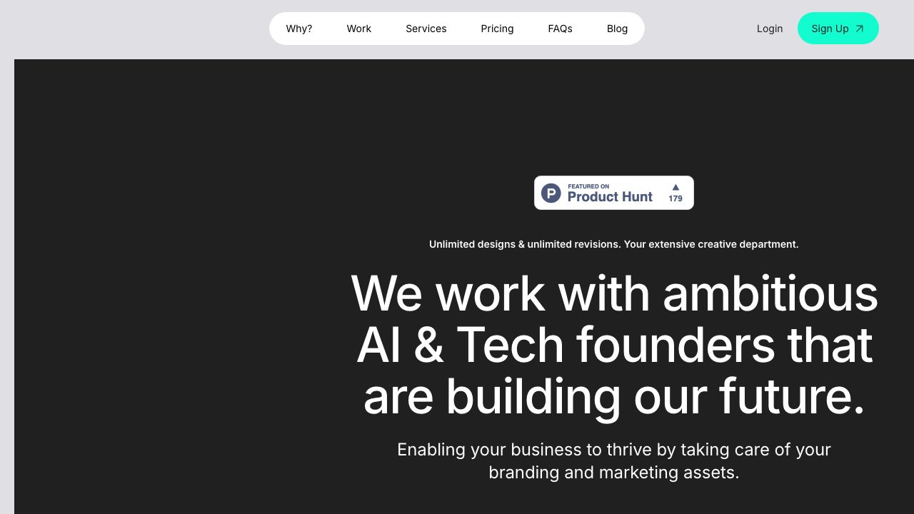 rithmm™ website screenshot
