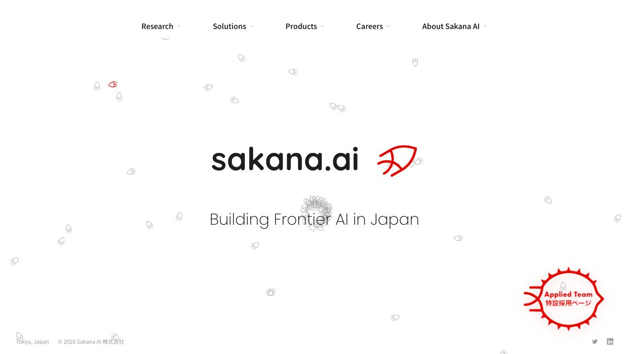 Sakana Chat 网站截图