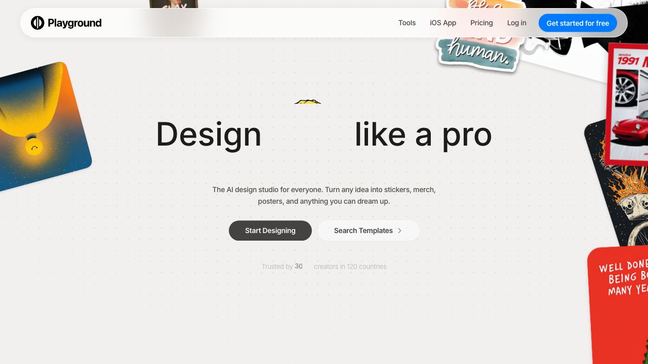 Playground AI 网站截图