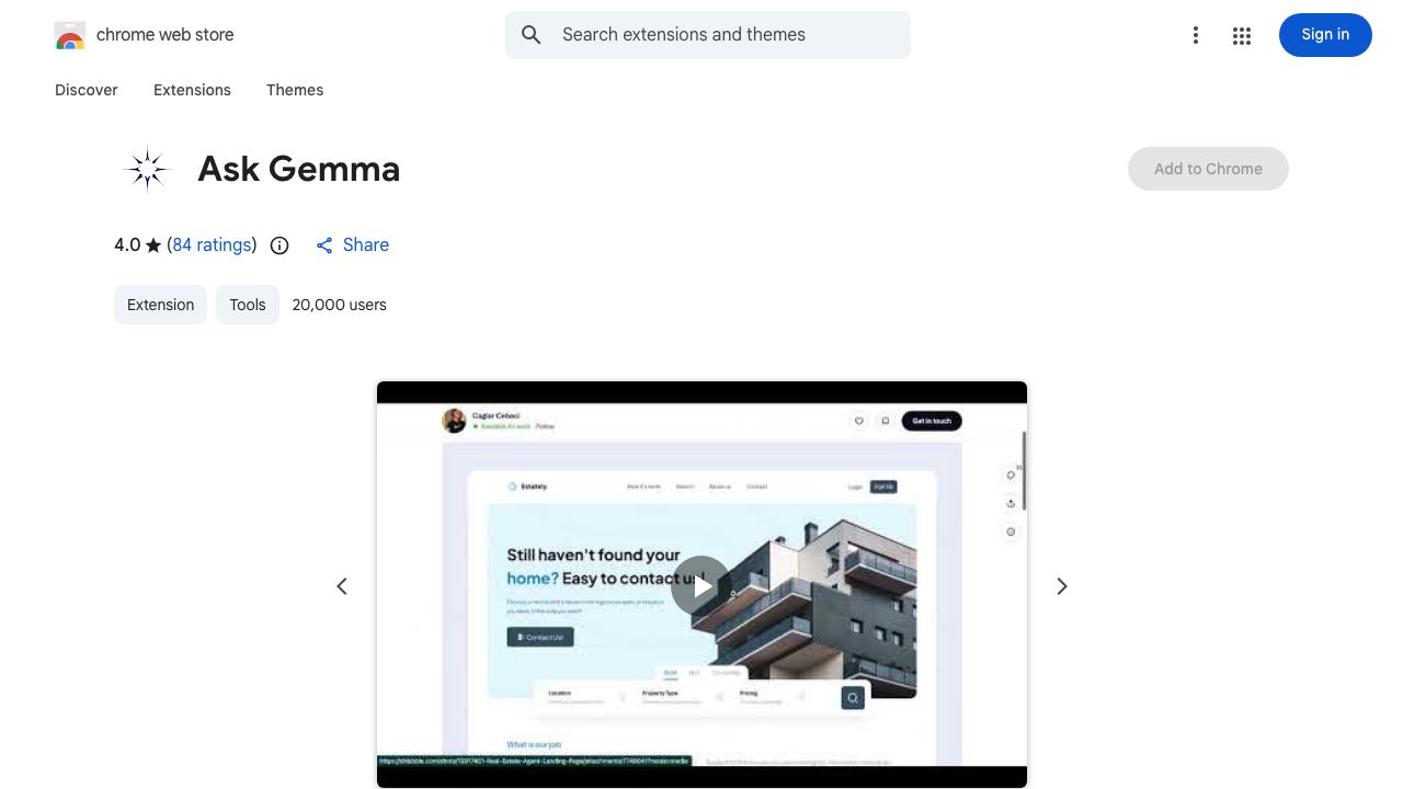 Ask Gemini 网站截图