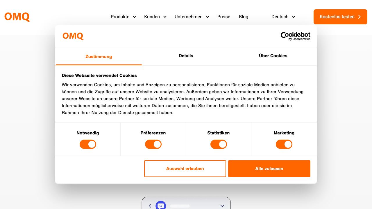 omq.de 网站截图