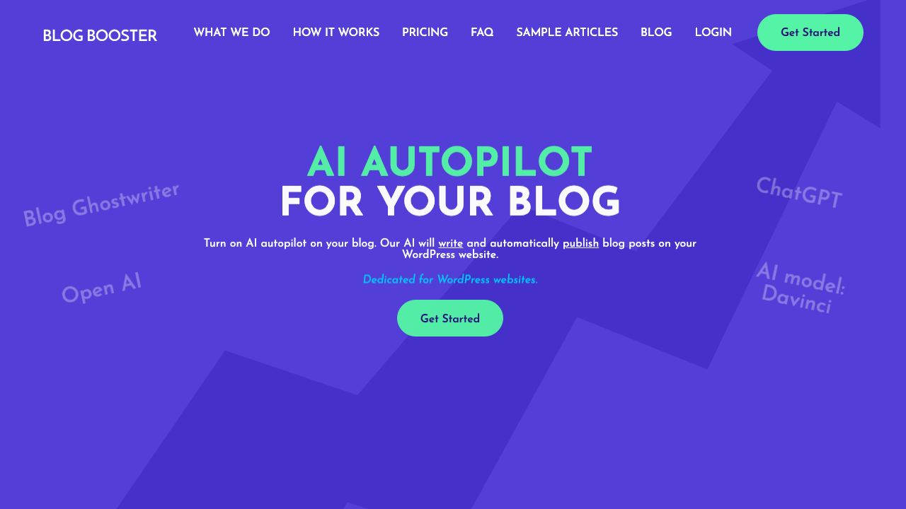 Blog Booster 网站截图