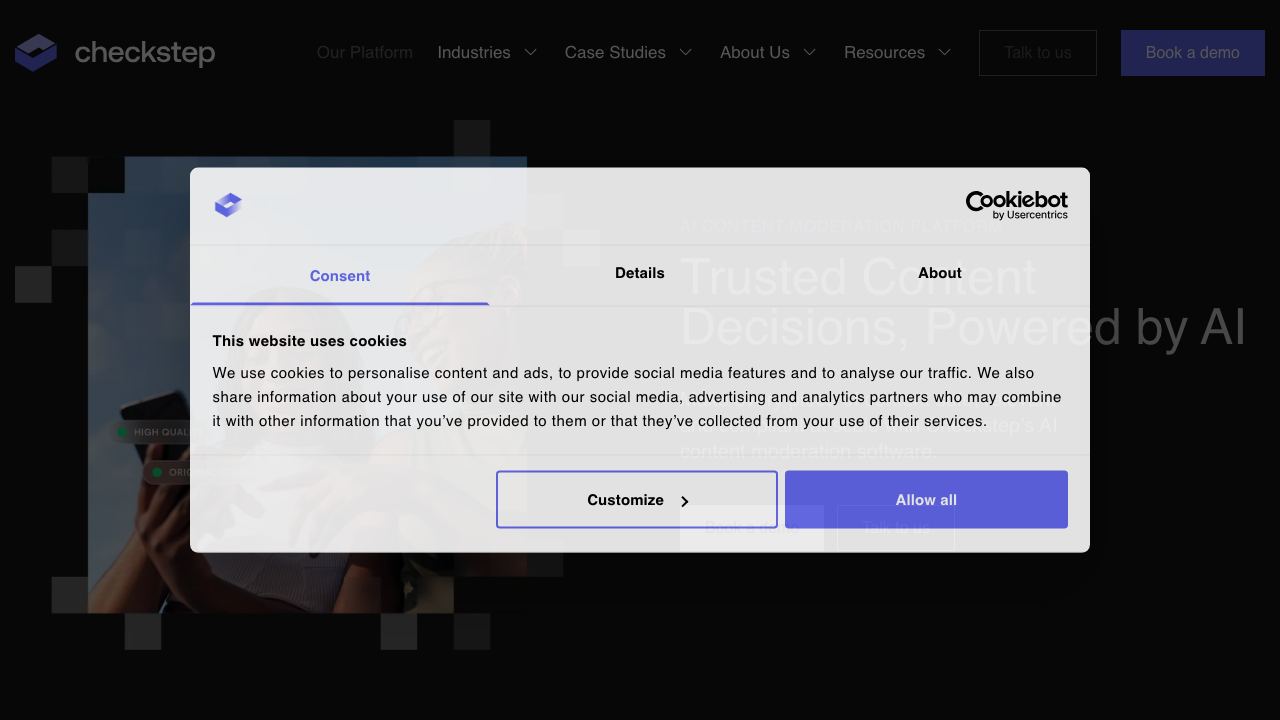 checkstep.com 网站截图