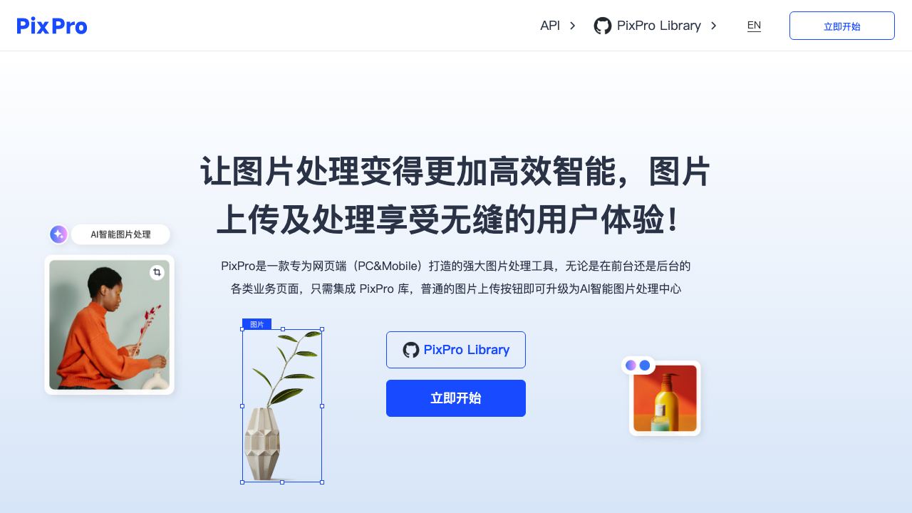 PixPro 网站截图