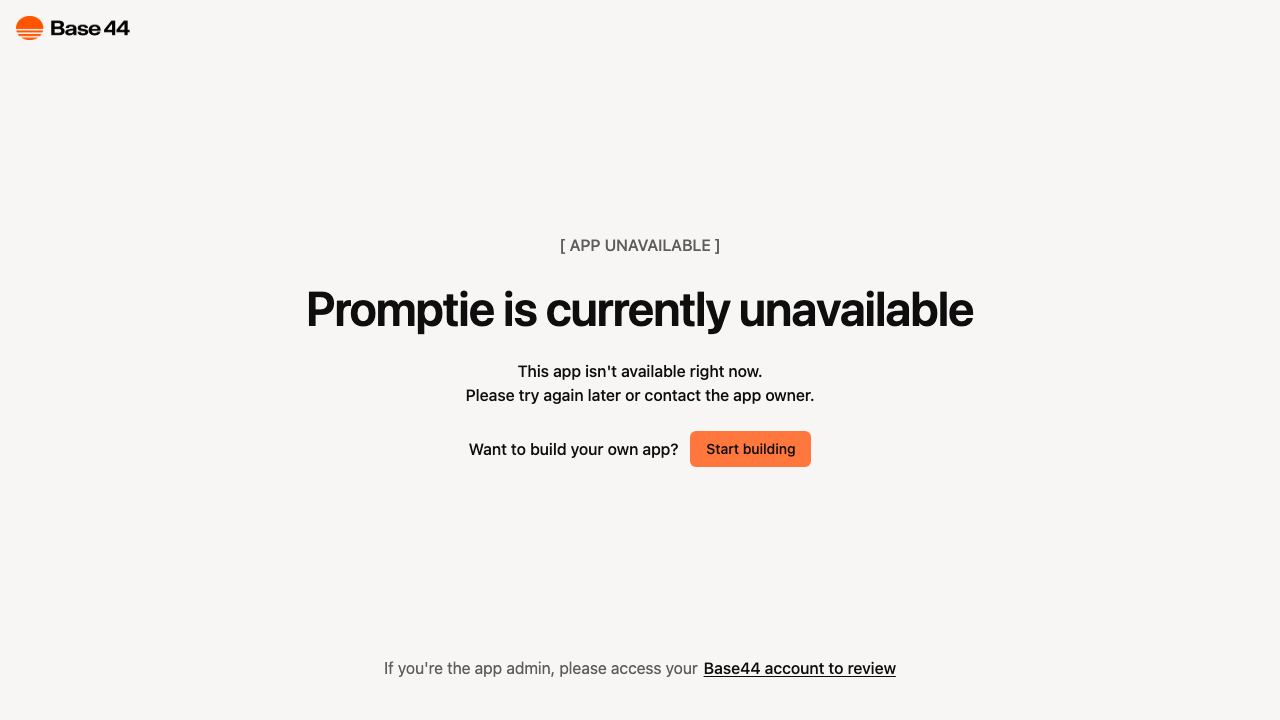 Promptie 网站截图