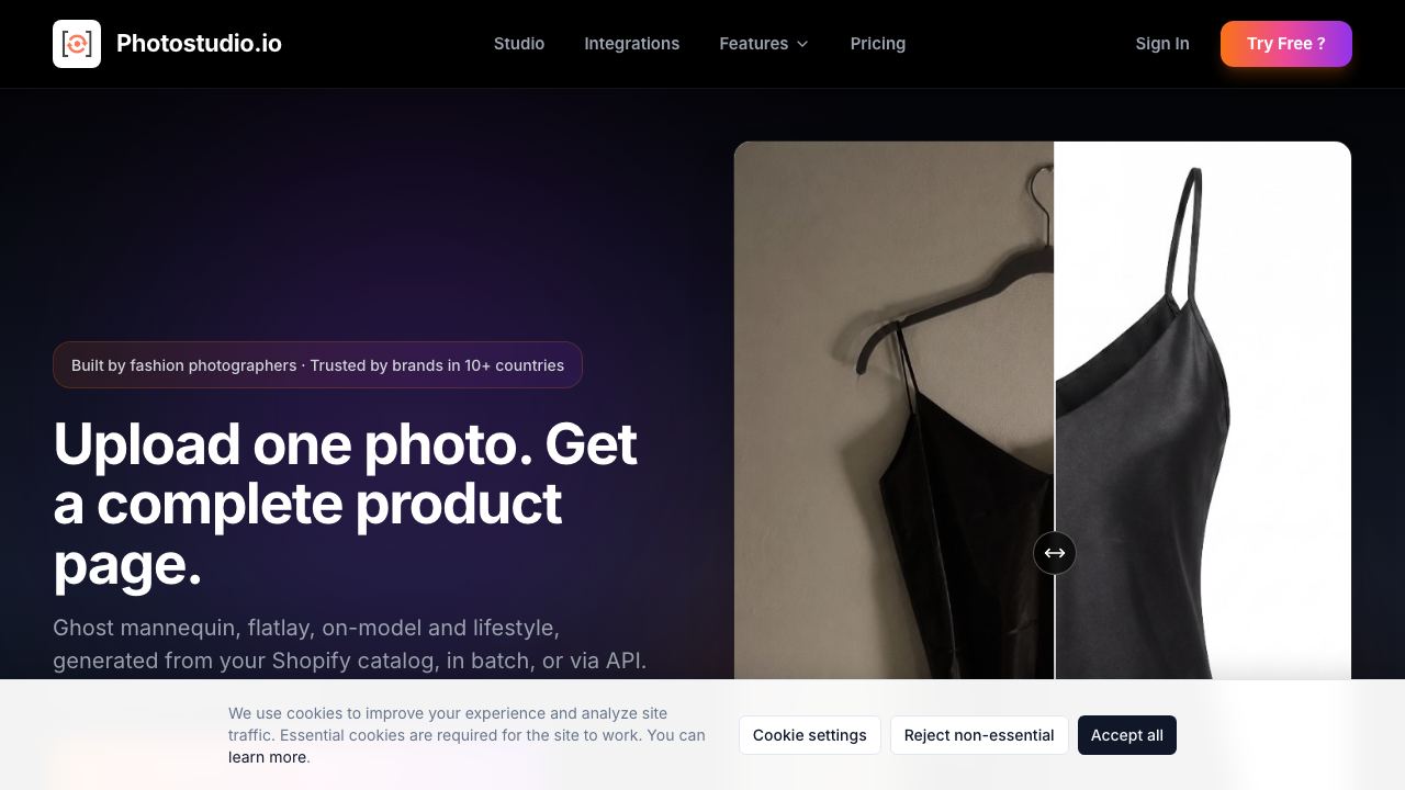 Photostudio 网站截图
