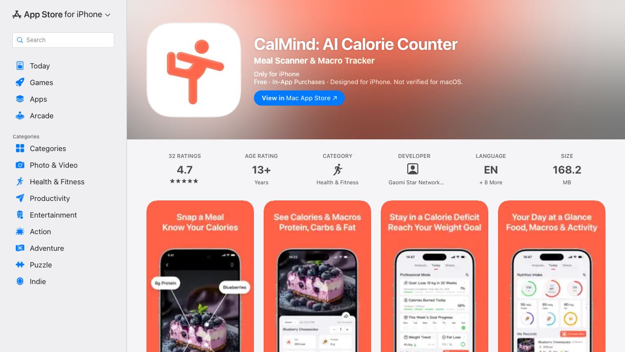 Cal Mind 网站截图